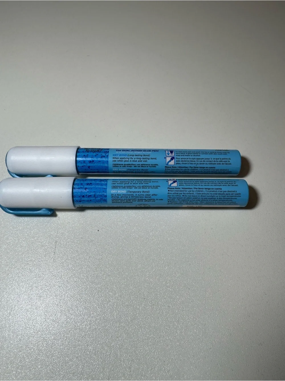 ZIG 2-Way Glue Pens - Blue (Set of 2)